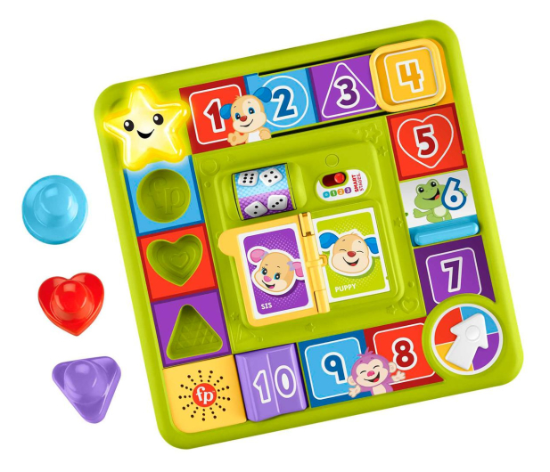 Fisher-Price Ucz się i śmiej! Pierwsza gra 123 - 1164362 - zdjęcie